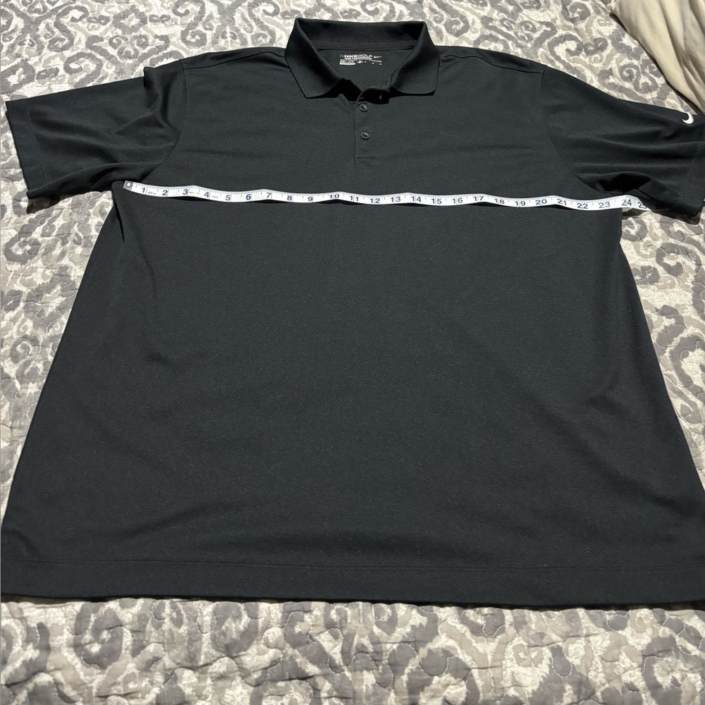 Nike Golf Men's Black Drifit Polo Shirt Size XL